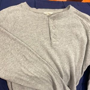 Mens thermal Henley